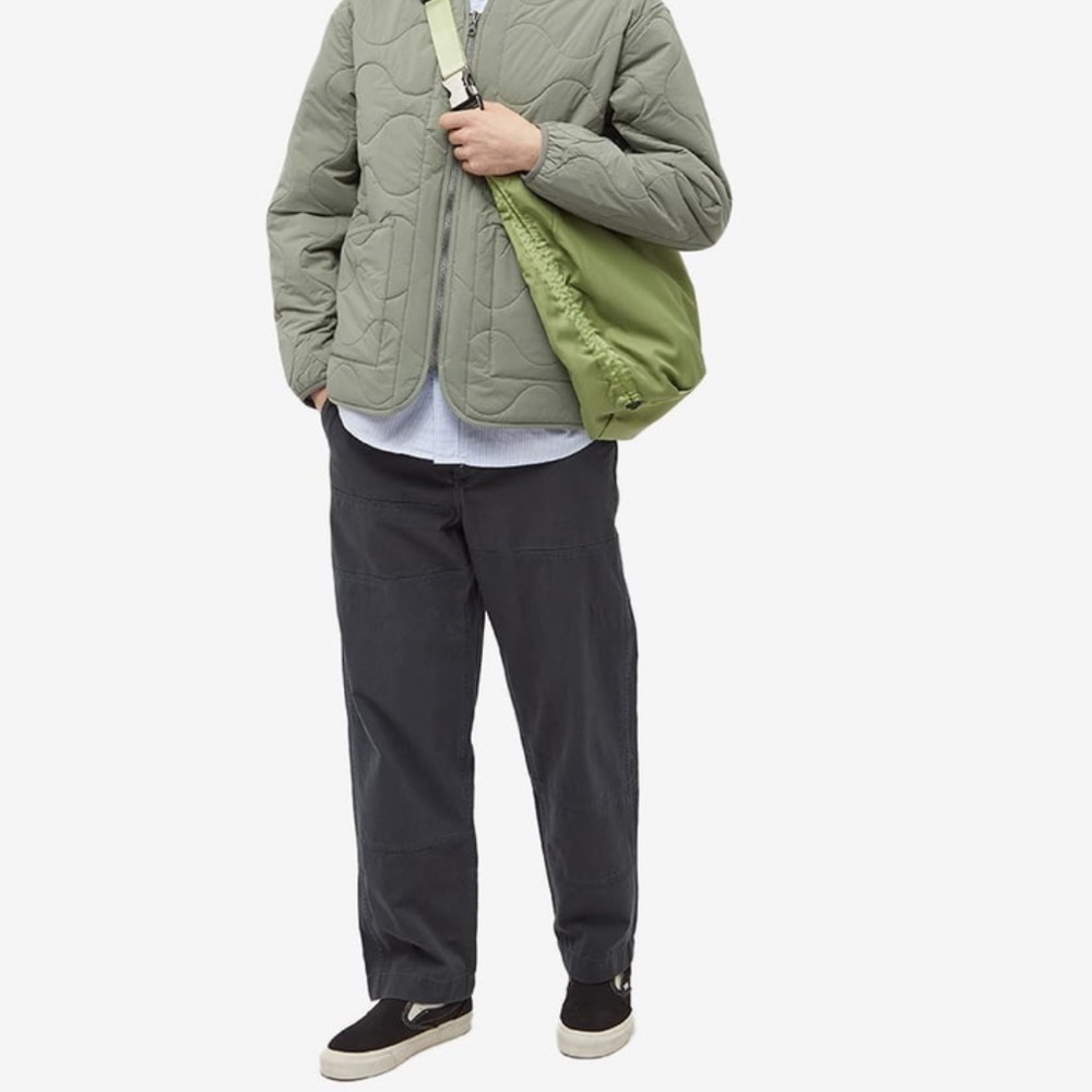Men's Green Quilted Jacket